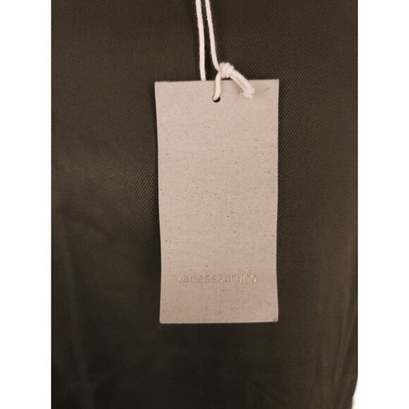 Vanessa Bruno Velvet Mid-length Skirt Size 34 S Mousse Brown - Picture 6 of 9